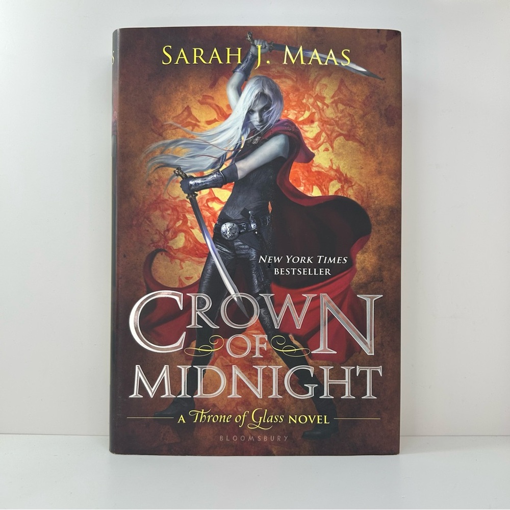 Crown of Midnight Hardcover by Sarah J. Maas  Throne of Glass
